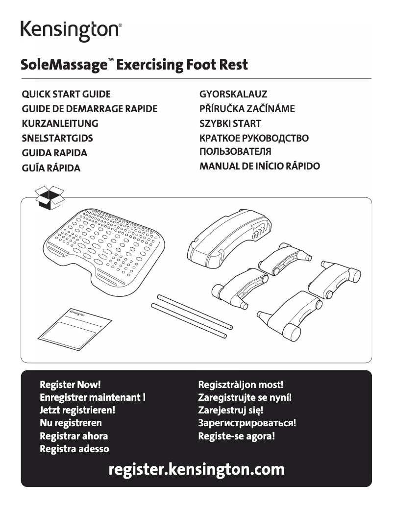 Page 1 of the manual User Manual Kensington 56155EU