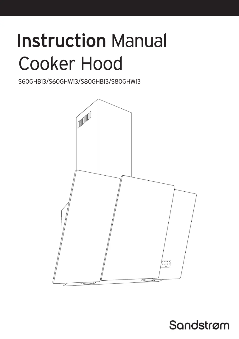 First page image of the manual for S60GHW13