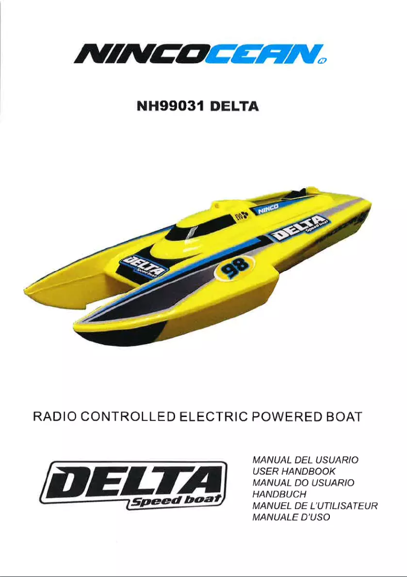 Page 1 of the manual User Manual NINCO NH99031 Delta