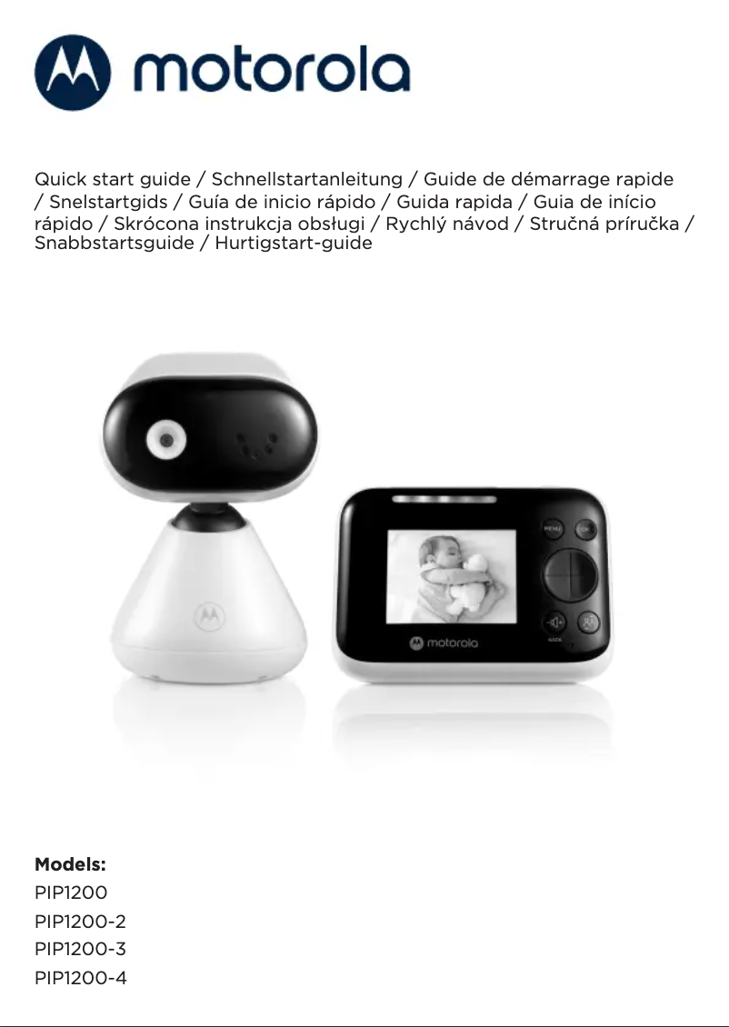 First page image of the manual for PIP1200