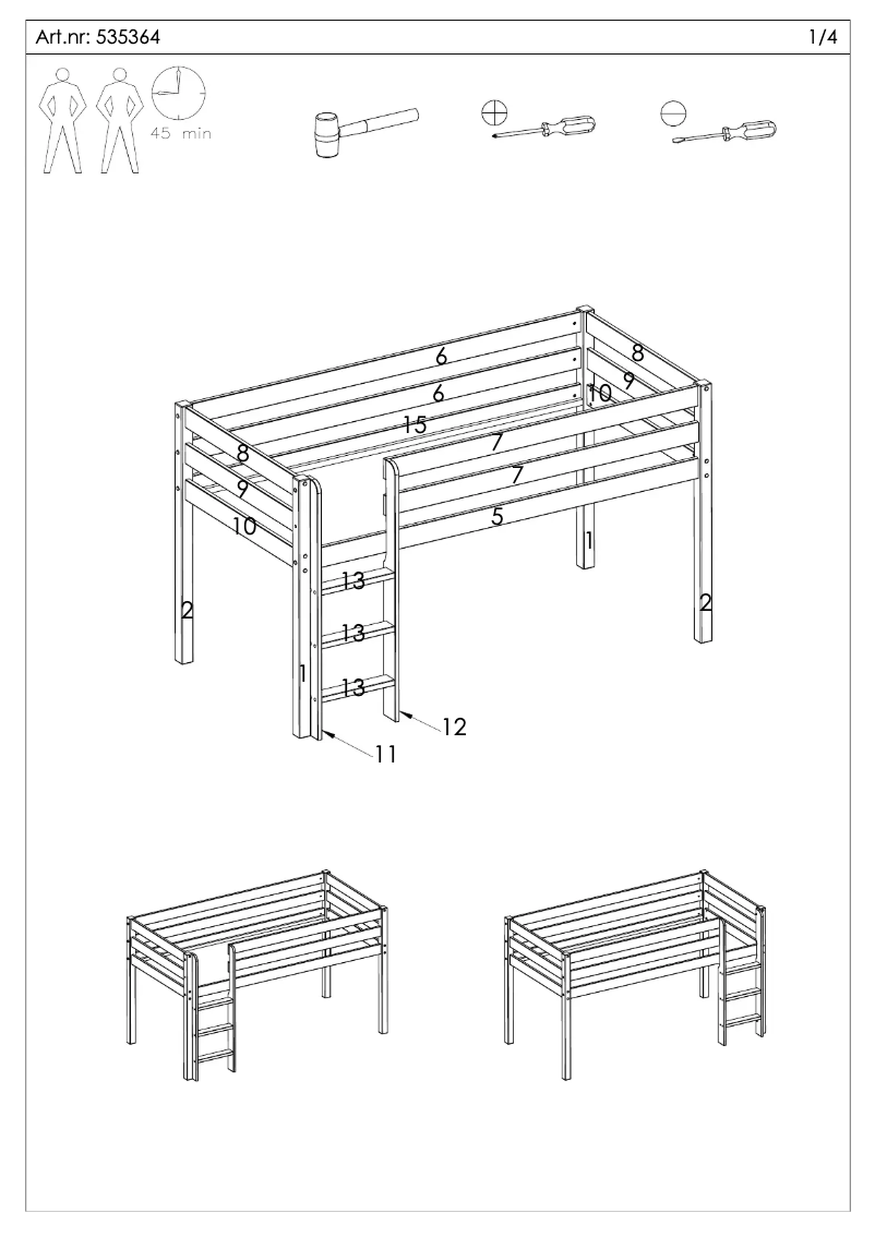 Page 1 de la notice Manuel utilisateur Wehkamp Noah