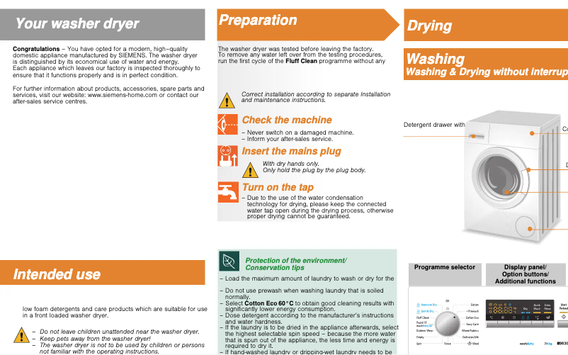 First page image of the manual for WD14H320GB