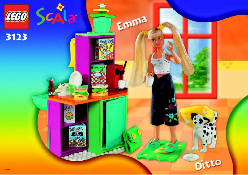 Page 1 of the manual User Manual Lego Emma's Chill-out Kitchen