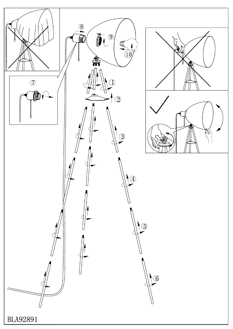 First page image of the manual for Don Diego