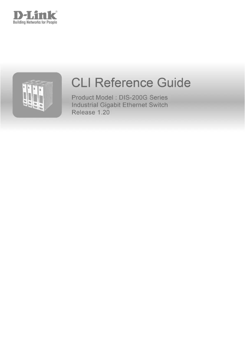 Page 1 of the manual User Manual D-Link DIS-200G-12S