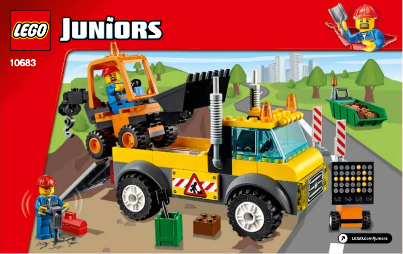 Page 1 of the manual User Manual Lego Juniors 10683