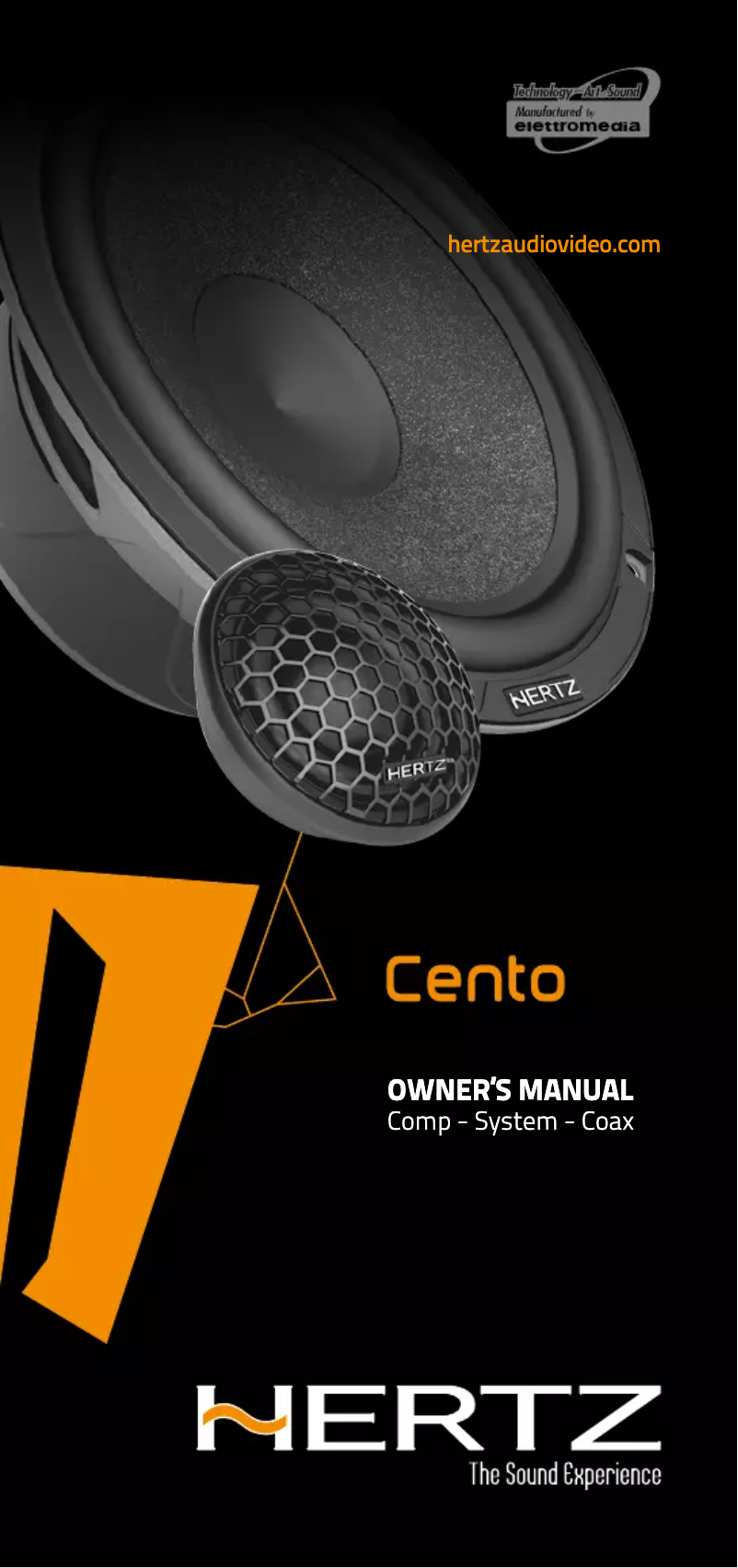 Image de la première page du manuel de l'appareil Cento CX 100