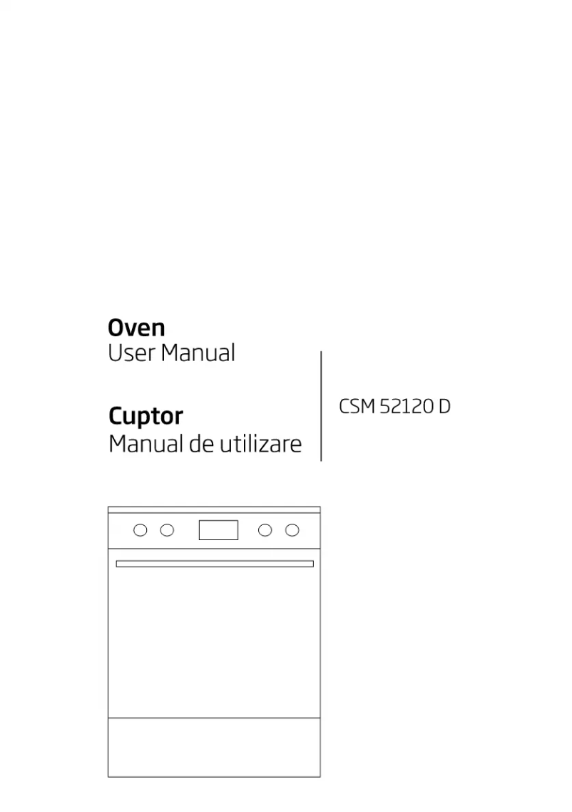 Page 1 of the manual User Manual Beko CSM 52120 DW
