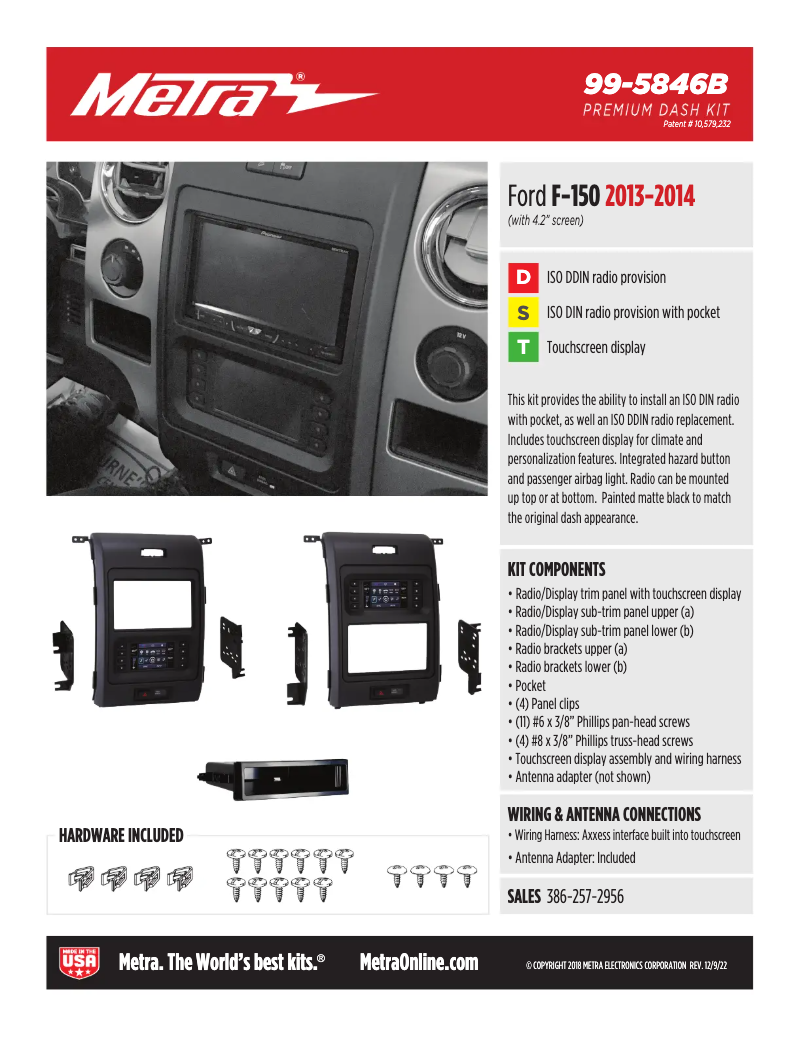 First page image of the manual for 99-5846B