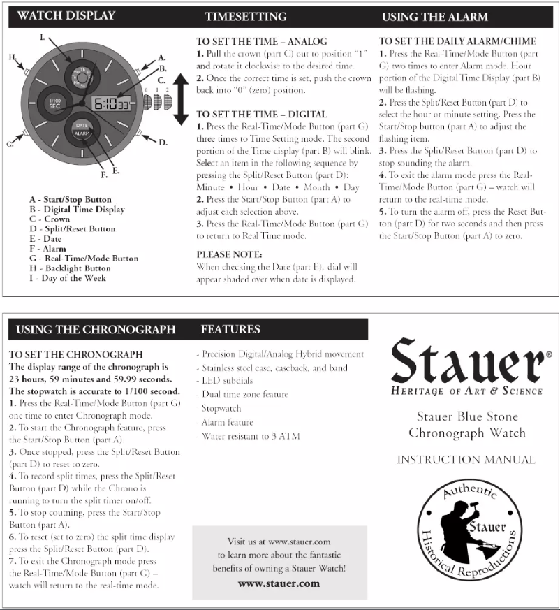 First page image of the manual for 33208