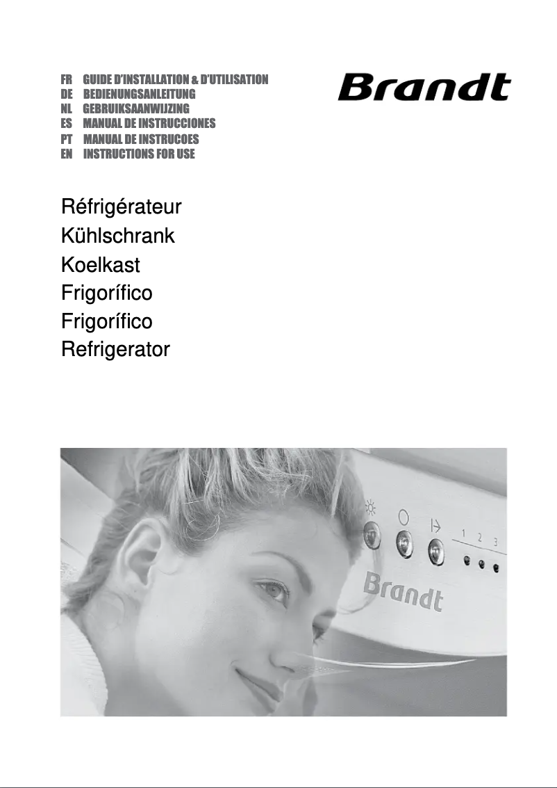 Page 1 de la notice Manuel utilisateur Brandt USA1201E