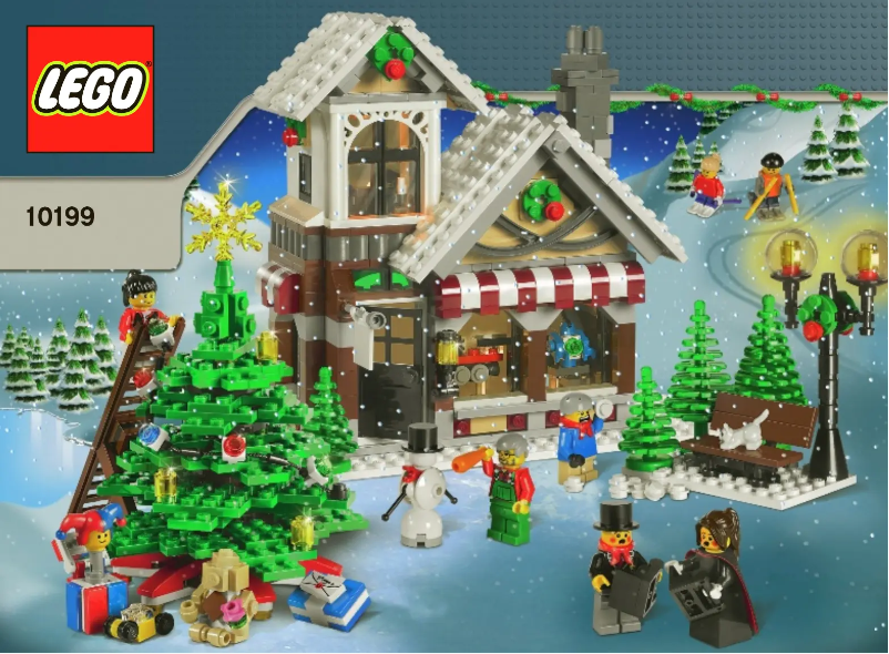 Page 1 of the manual User Manual Lego Winter Toy Shop