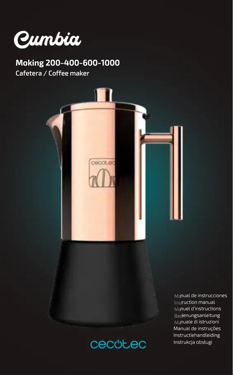 Page 1 de la notice Manuel utilisateur Cecotec Moking 600
