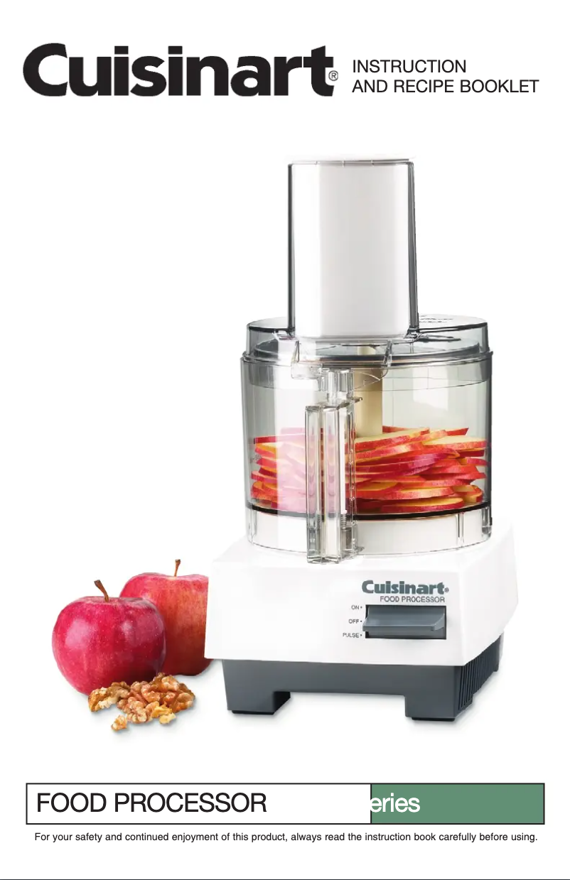 Page 1 of the manual User Manual Cuisinart DLC-5