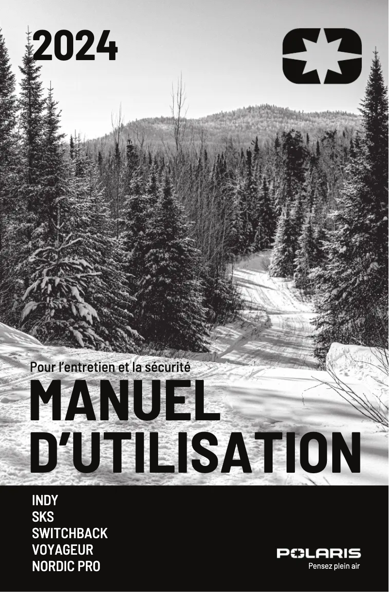Page 1 of the manual User Manual Polaris 650 Switchback SP 146 (2024)