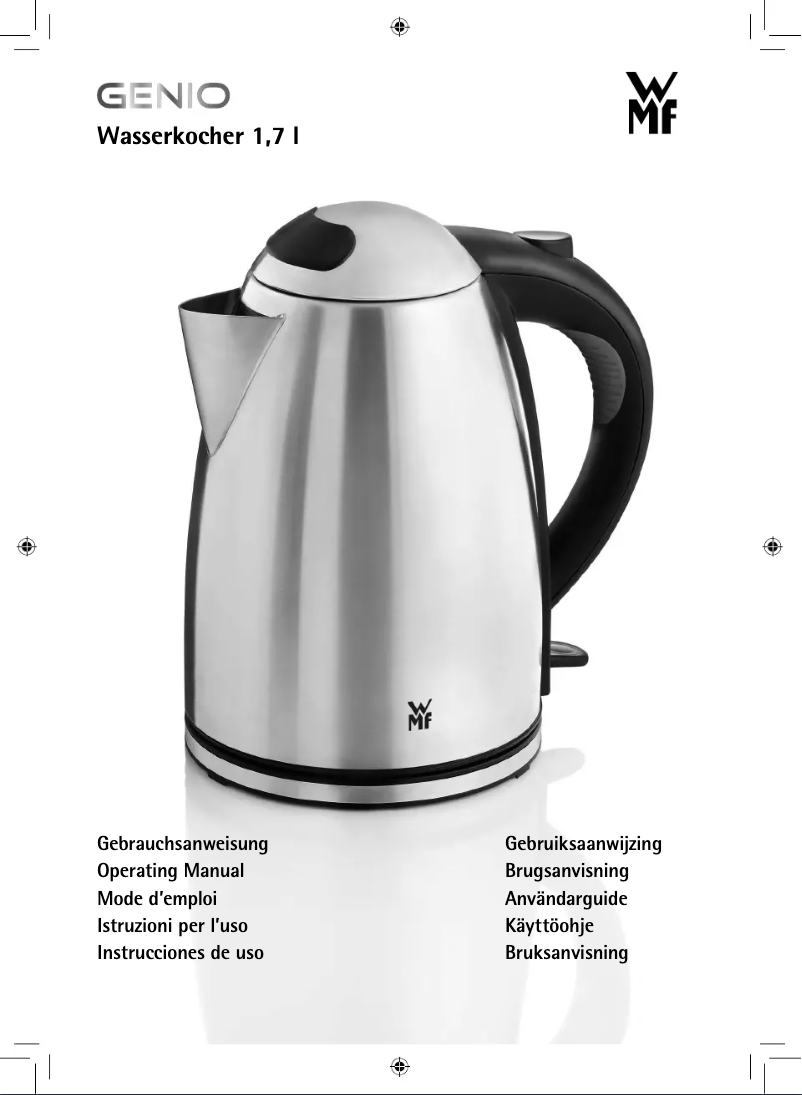 First page image of the manual for Genio