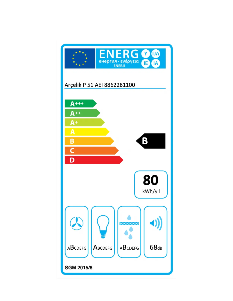 First page image of the manual for P 51 AEI