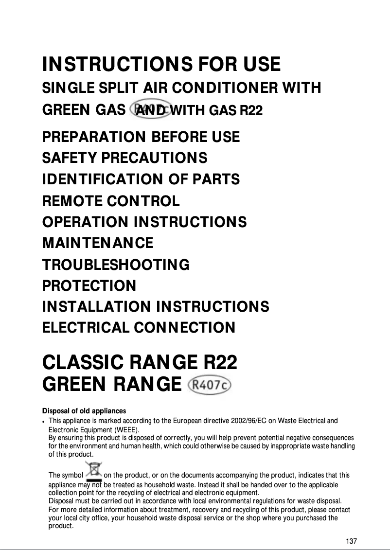 Page 1 of the manual User Manual Whirlpool AMB 857/G