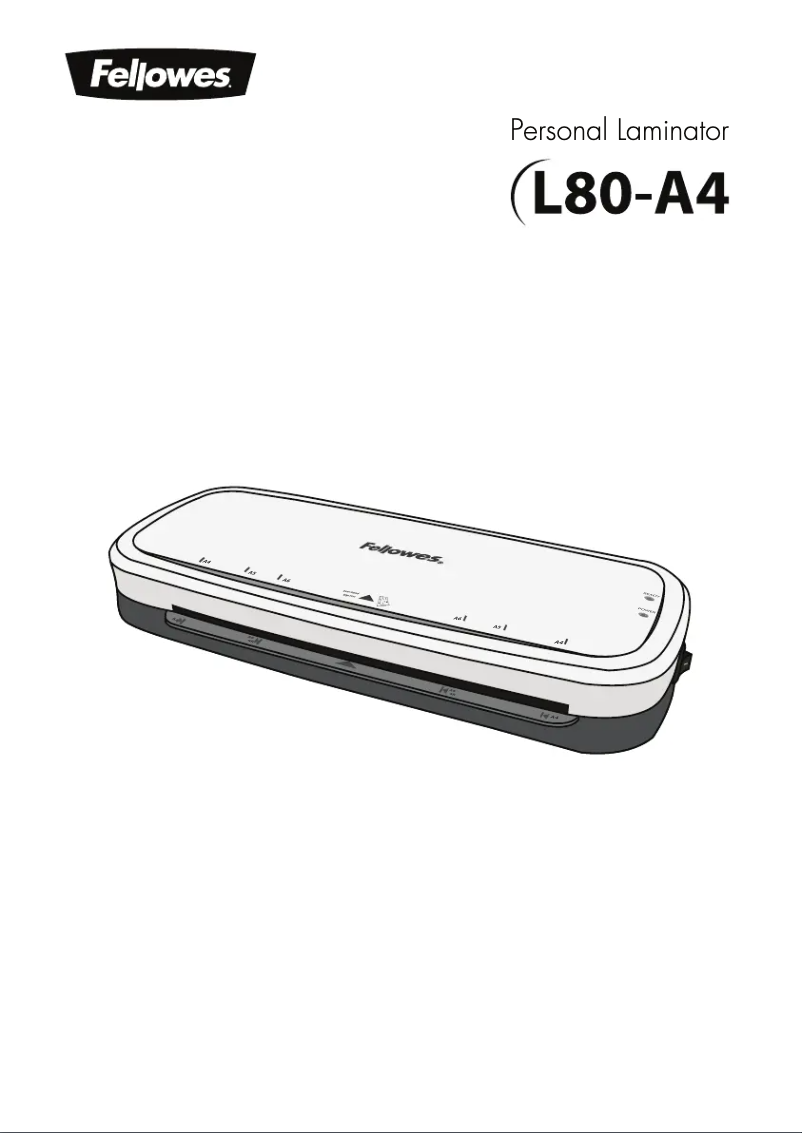 First page image of the manual for L80 A4