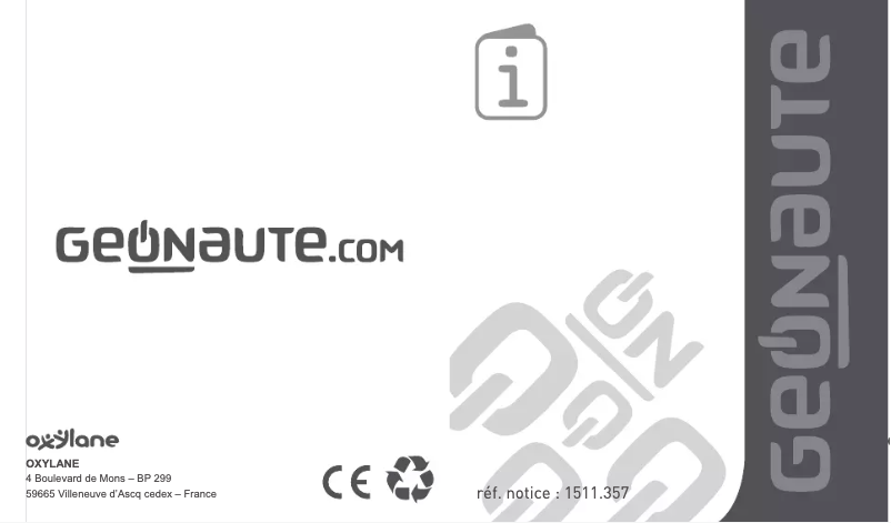 First page image of the manual for ONstep 200