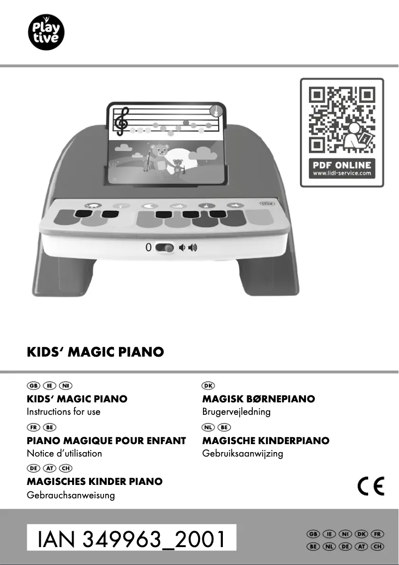 First page image of the manual for IAN 349963