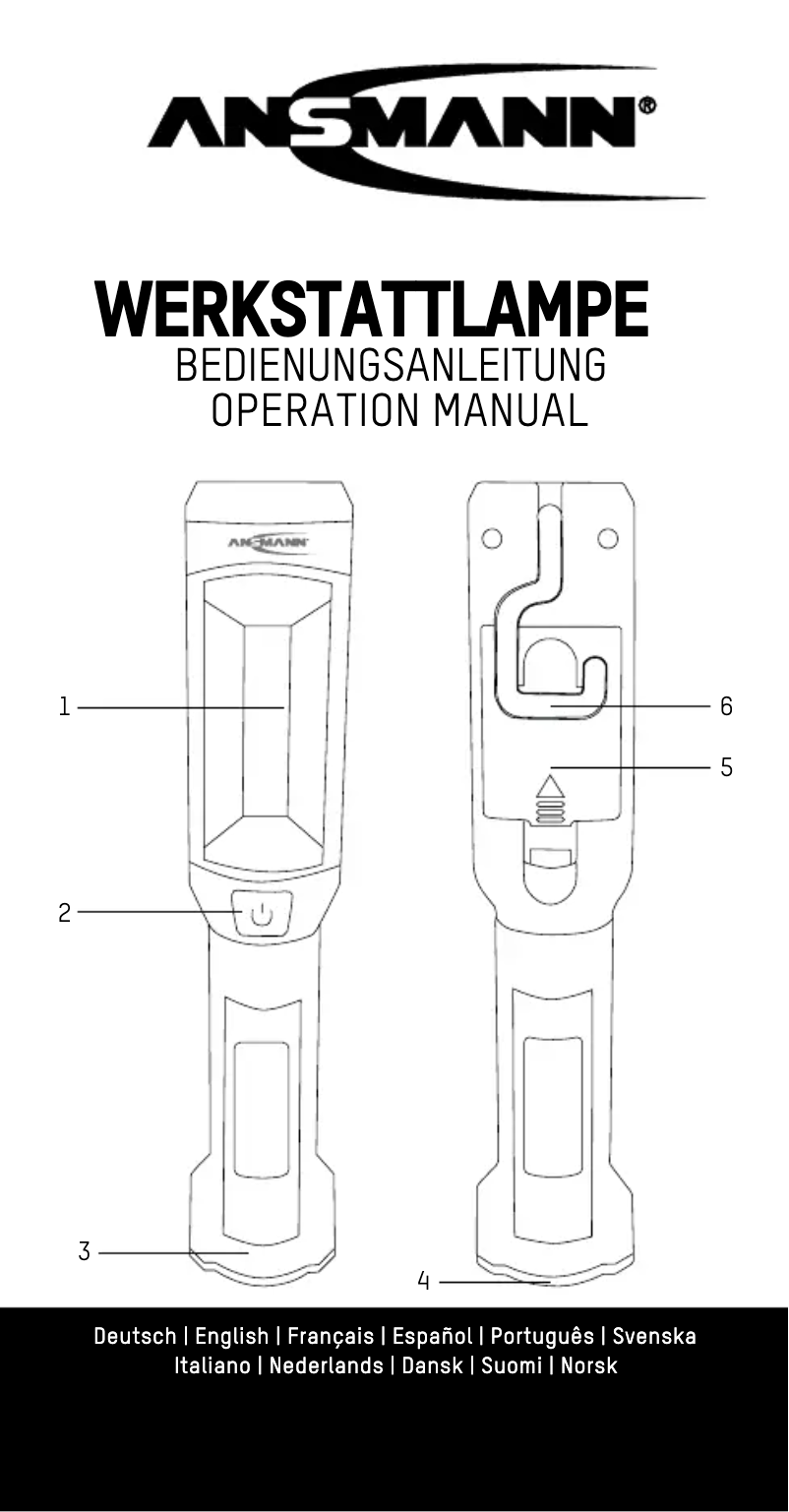 First page image of the manual for WL230B
