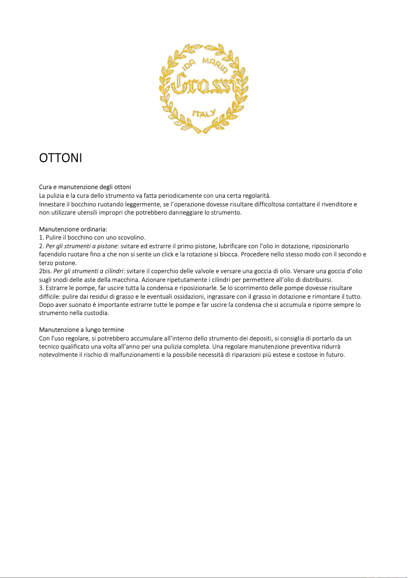 Page 1 of the manual User Manual Grassi SBH760