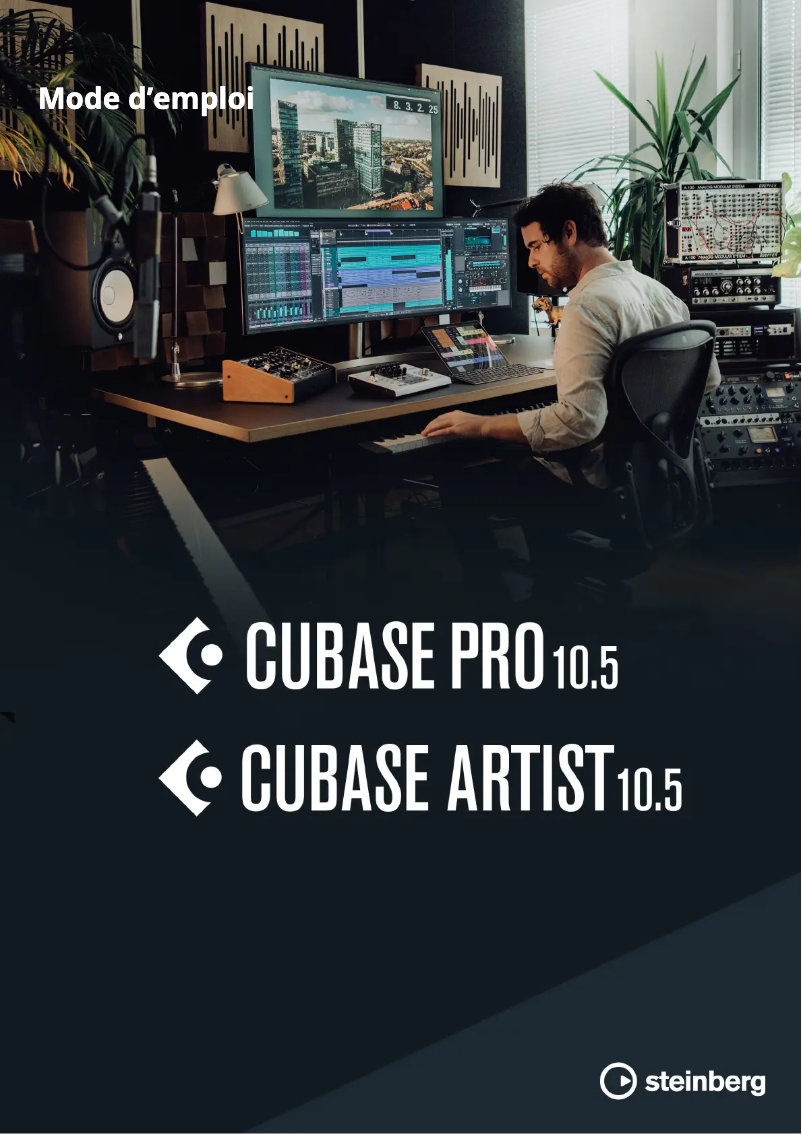 First page image of the manual for Cubase Pro 10.5