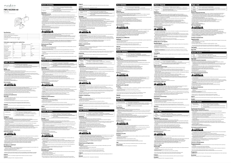 First page image of the manual for FNFL10CCR30