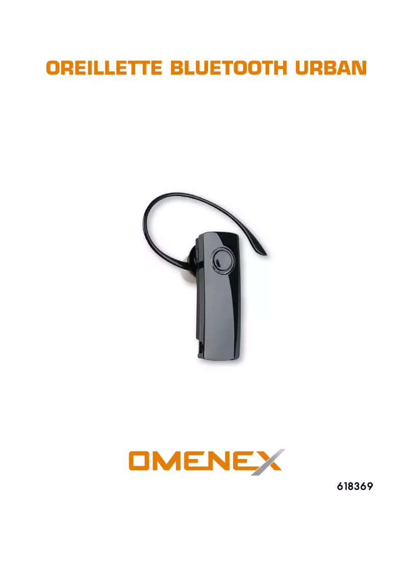 Page 1 of the manual User Manual Omenex 618369