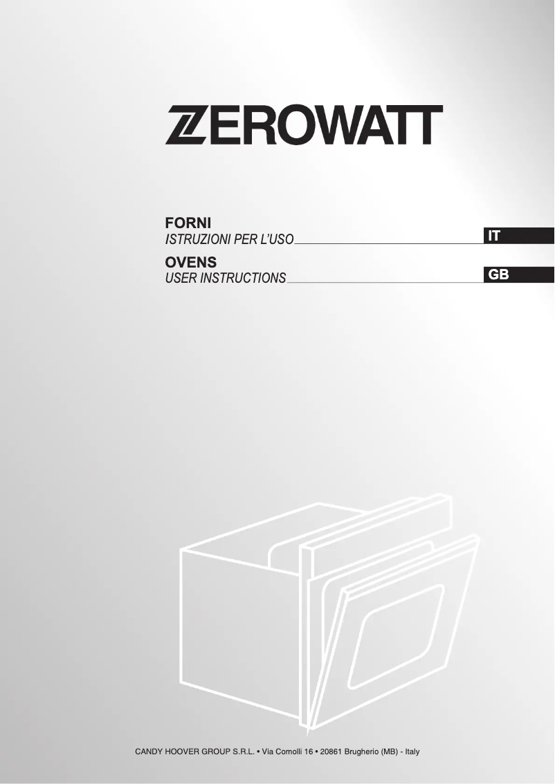Page 1 of the manual User Manual Zerowatt ZFFS100N/E