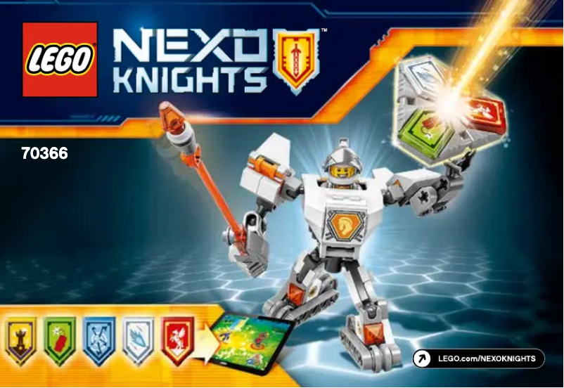 First page image of the manual for Nexo Knights 70366