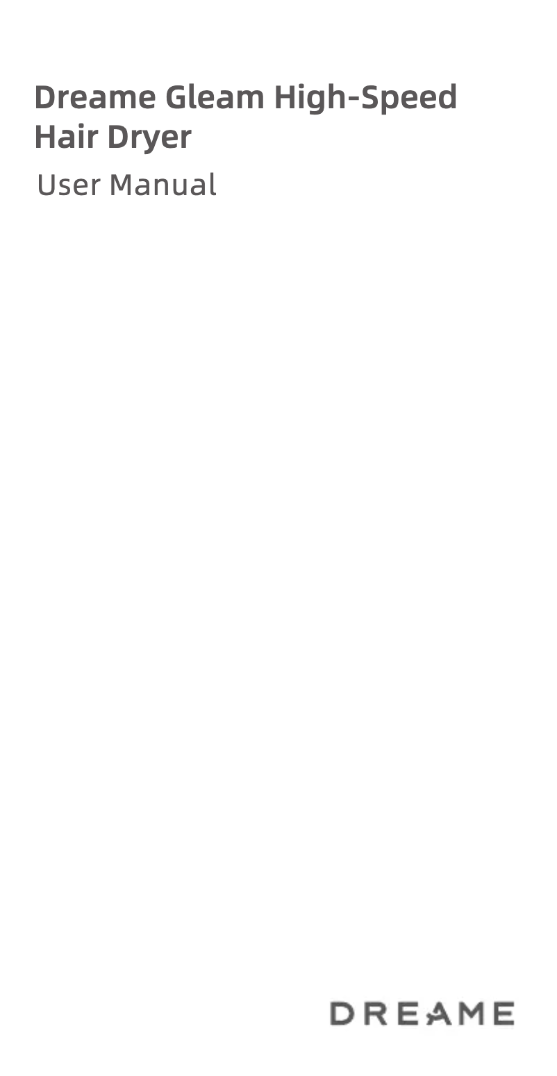 First page image of the manual for Gleam