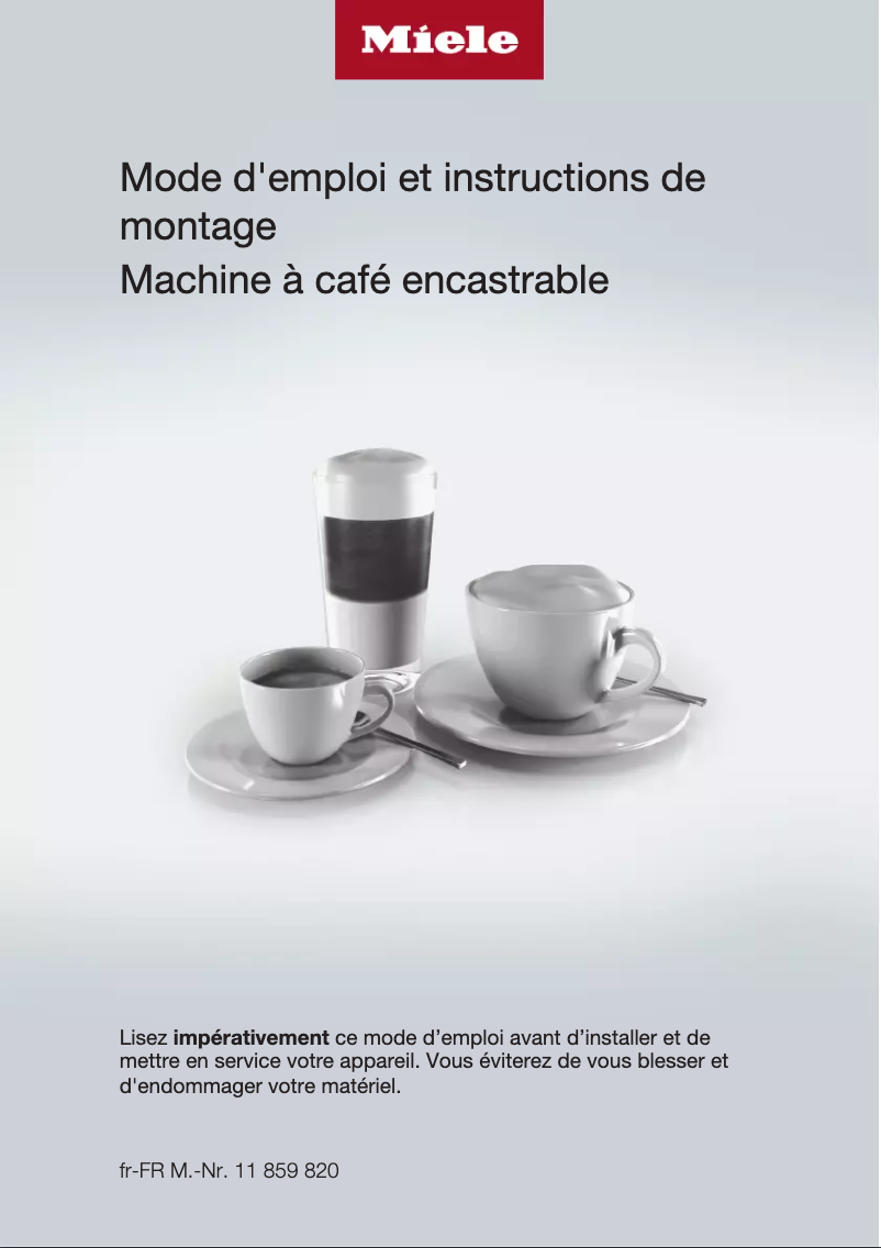 First page image of the manual for CVA 7440