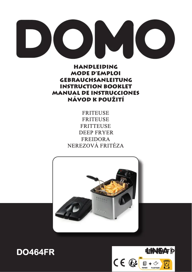 First page image of the manual for DO464FR