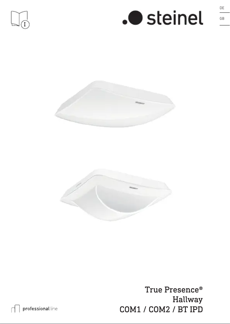 Page 1 of the manual User Manual Steinel COM1