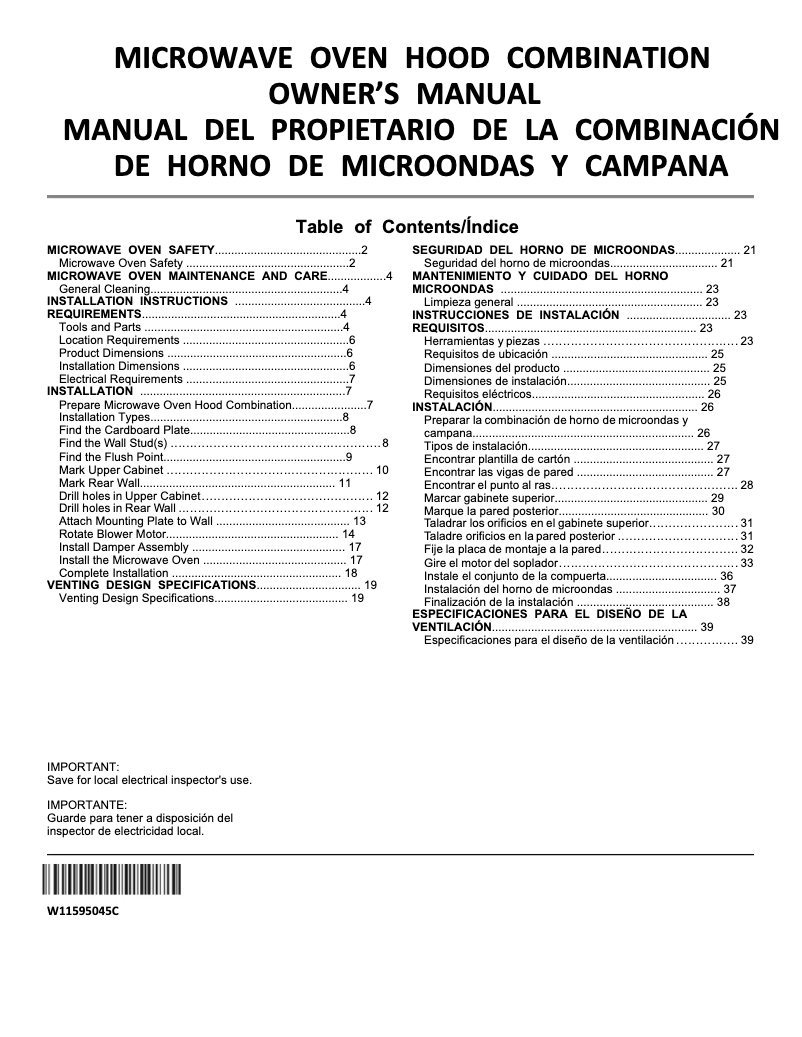 Page 1 of the manual User Manual KitchenAid KMMF330PSS