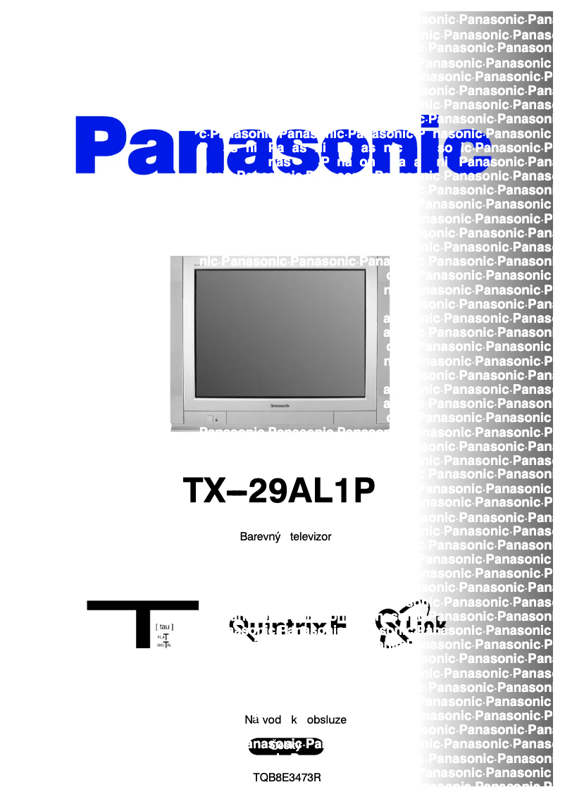 First page image of the manual for TX-29AL1P