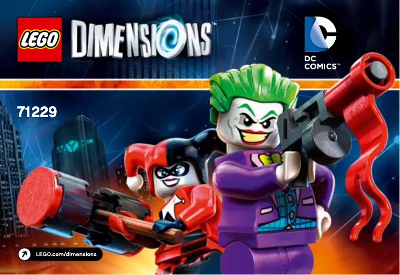 Page 1 of the manual Visual Instructions Lego Dimensions 71229