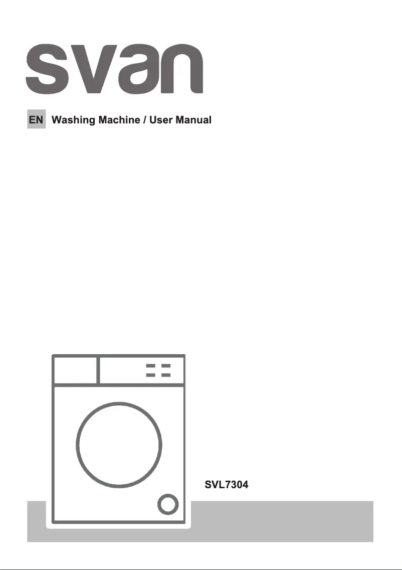 First page image of the manual for SVL7304