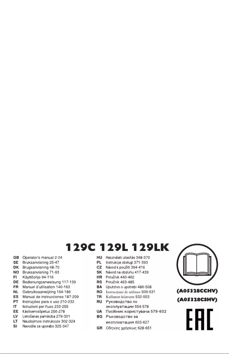 Page 1 of the manual User Manual Husqvarna 390 XP