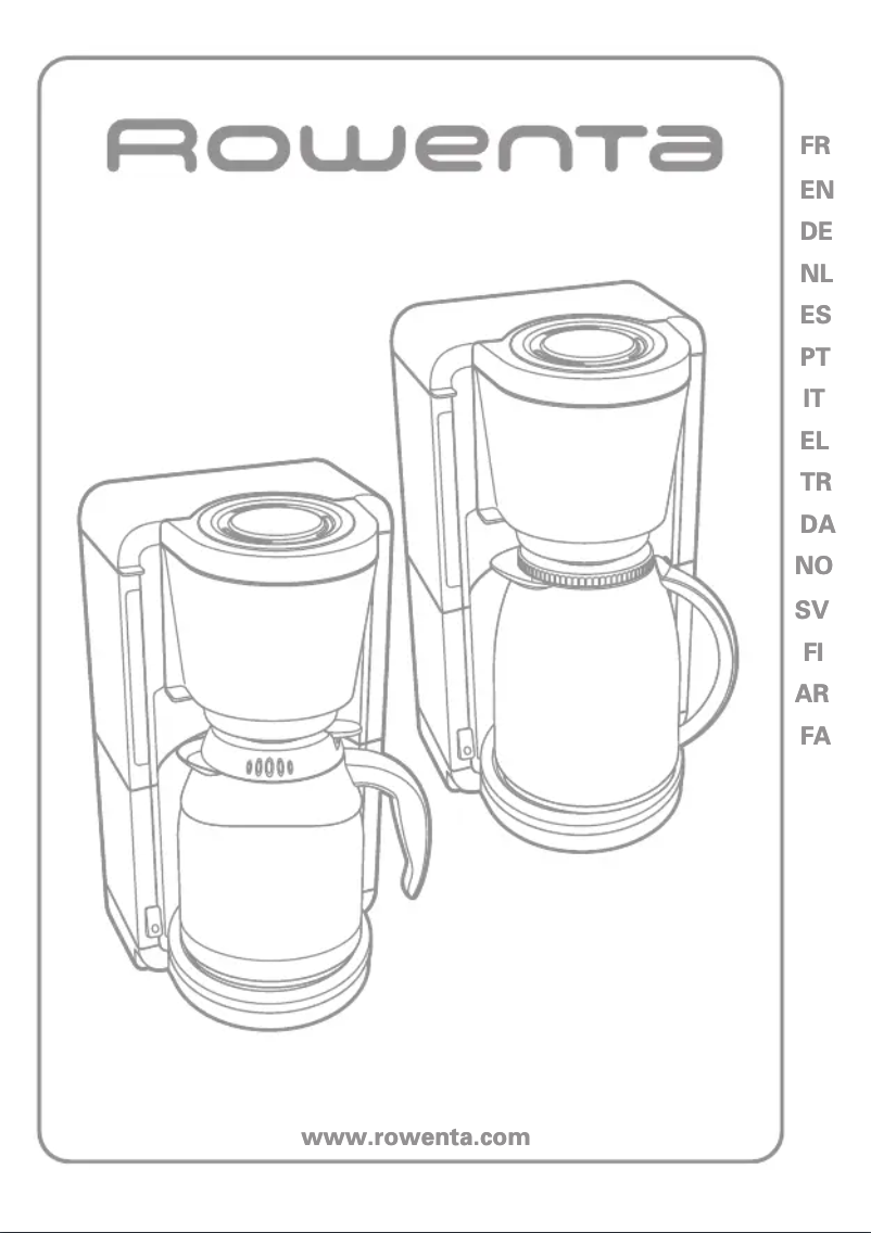 Page 1 de la notice Manuel utilisateur Rowenta CT 3811