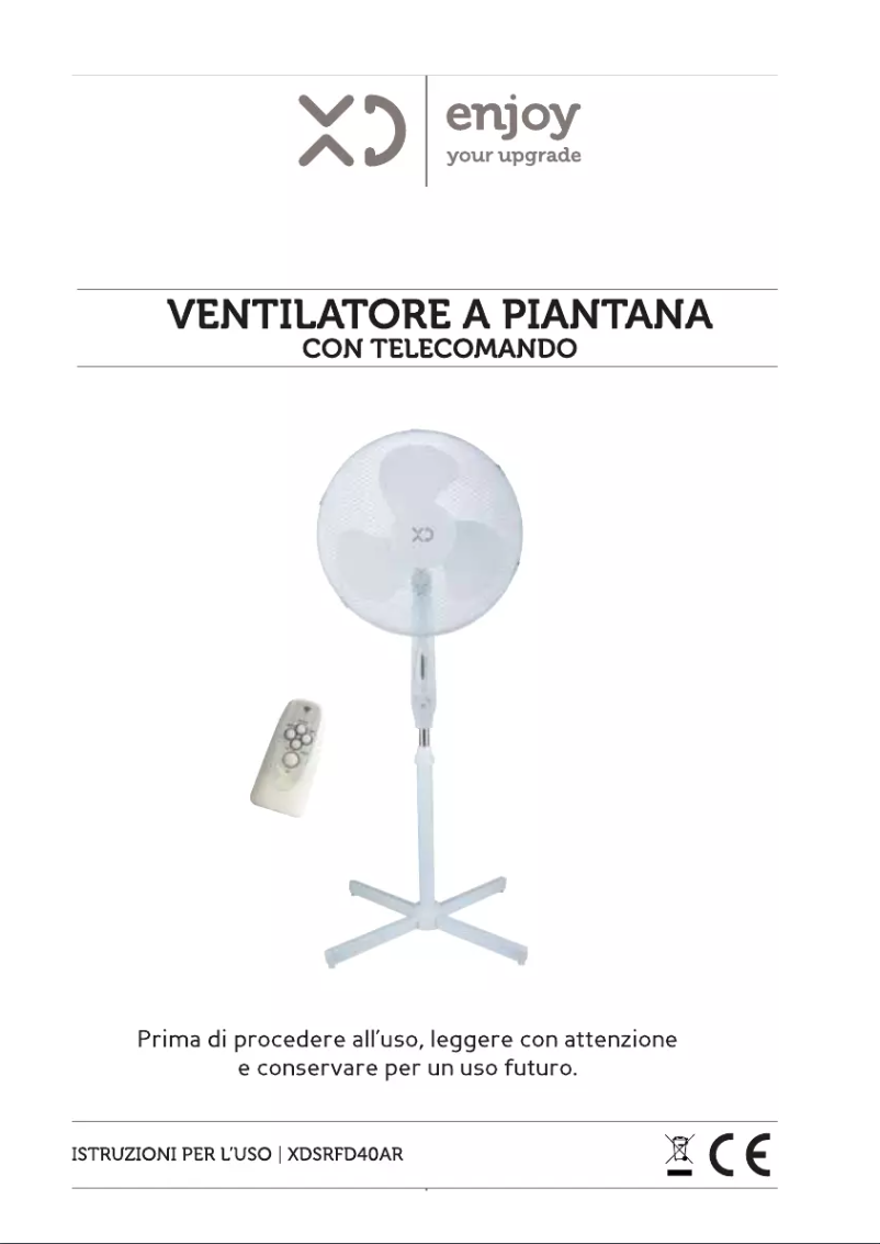 Page 1 of the manual User Manual XD SRFD40AR