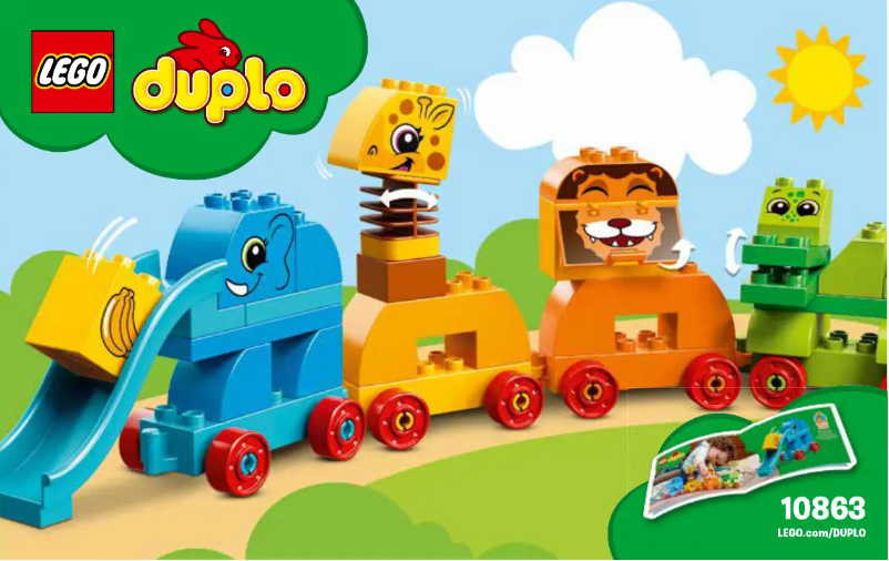 First page image of the manual for Duplo 10863
