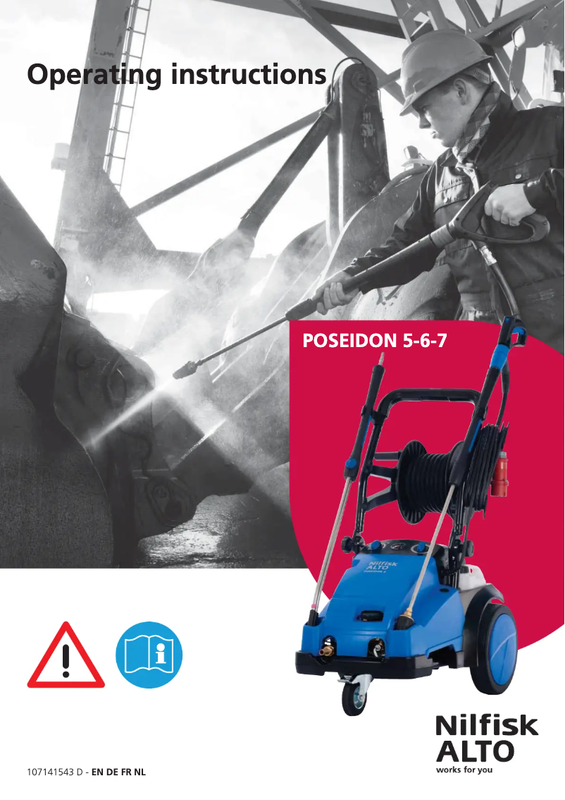 Page 1 of the manual User Manual Nilfisk MC 7