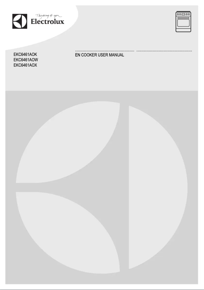 First page image of the manual for EKC6461AOK