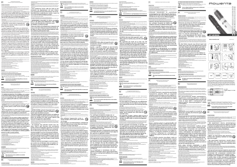 First page image of the manual for Fashion Stylist CF7830