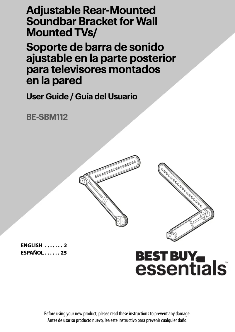 Page 1 of the manual User Manual Best Buy BE-SBM112