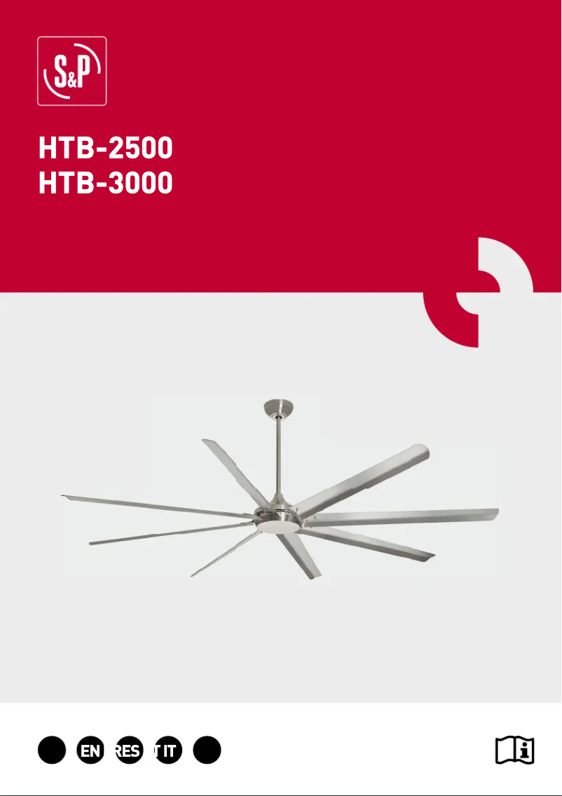 Image de la première page du manuel de l'appareil HTB-2500