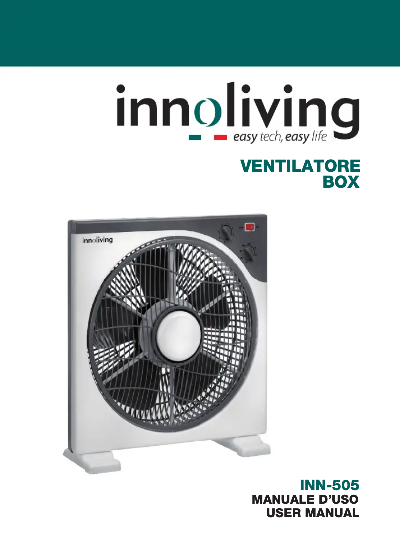 Page 1 of the manual User Manual Innoliving INN-505